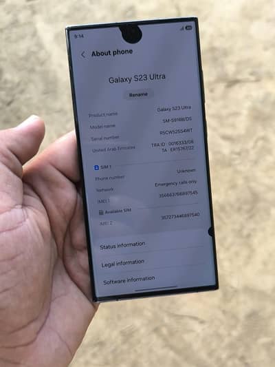 Samsung Mobile S23 Ultra