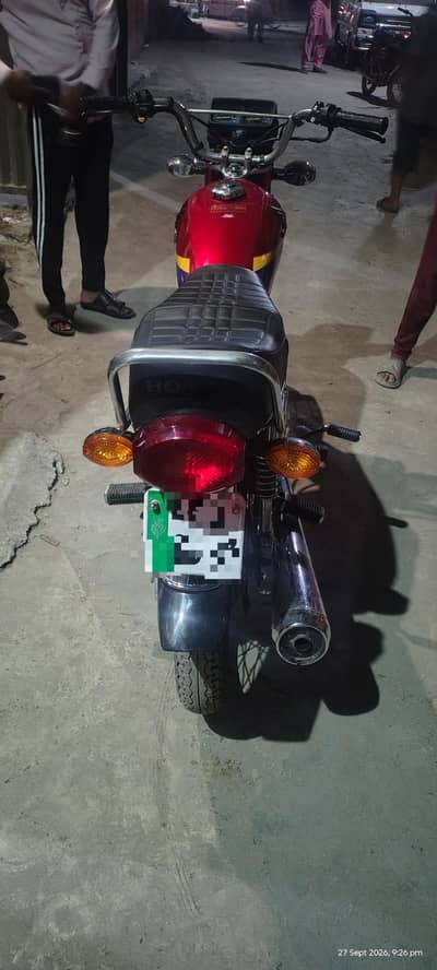Honda CG 125 10 by 10 condition