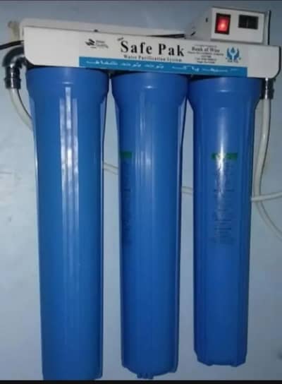 New Safe Pak & So Safe Triple Stage Water Purification System With UV