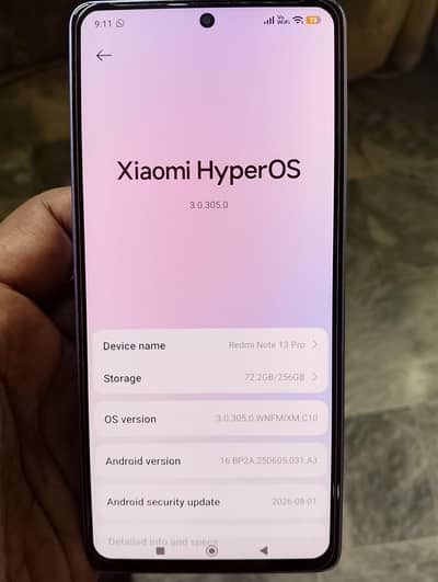 Xiaomi Redmi Note 13 Pro 8. gb 256