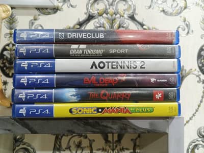 PS4 games for sale