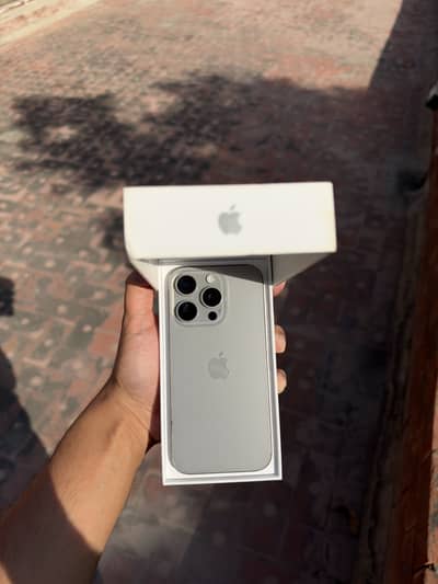 Apple iPhone 15 Pro 128GB PTA approved with box