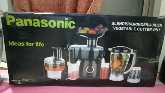 Panasonic PN-555 Blender Grinder Juicer 4-in-1 | Used 10/10 Condition