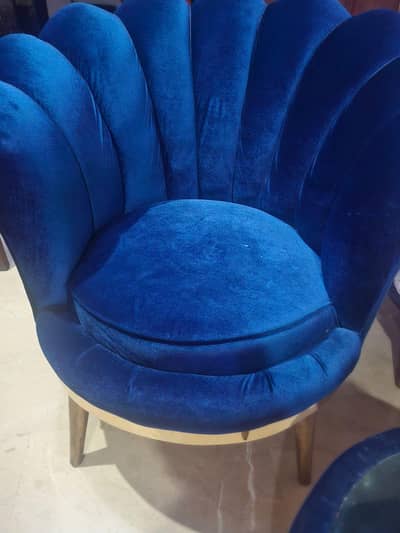 Two bedroom chairs with table for sale
