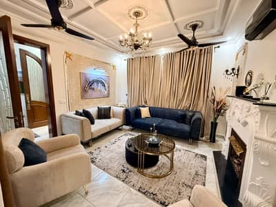 10 MARLA FULLY FURNISHED HOUSE WITH FULL BASEMENT AVAILABLE FOR SALE IN DHA PHASE 6.