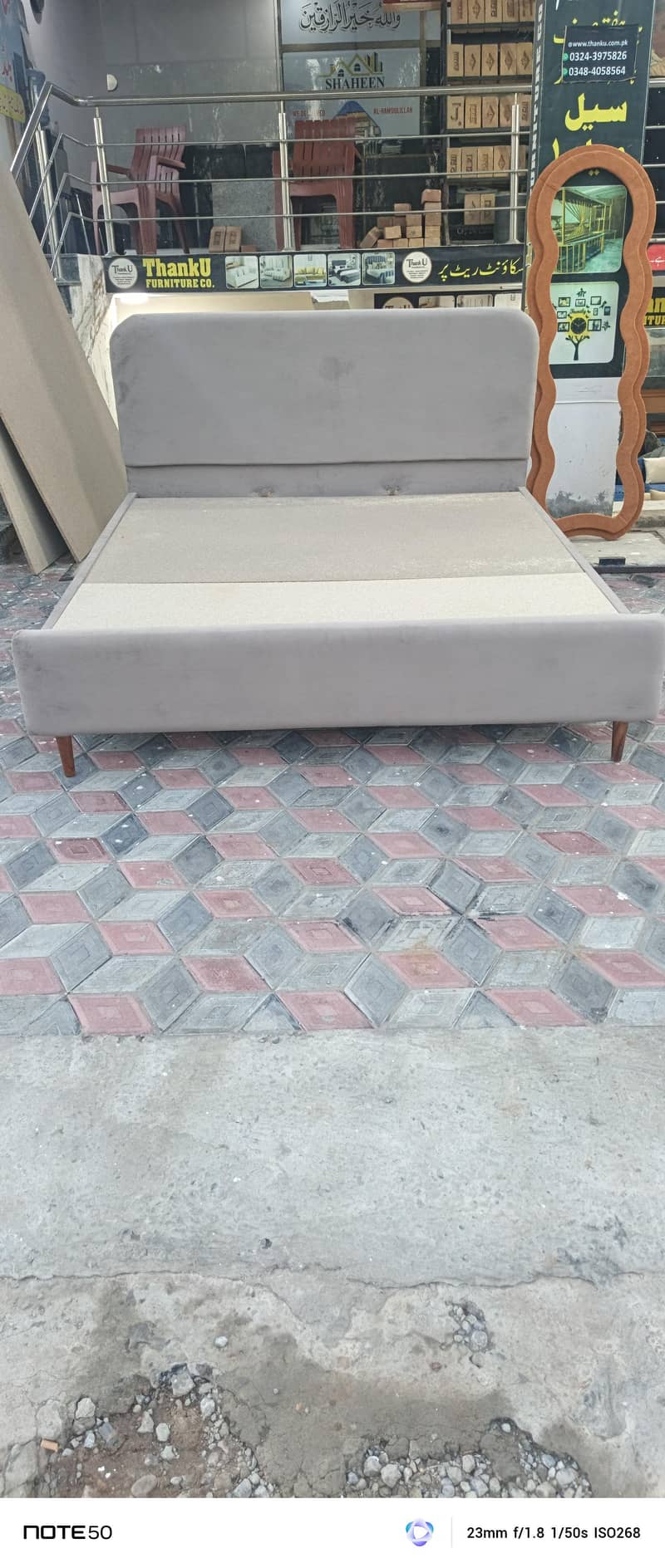 Customized Poshish double bed 3