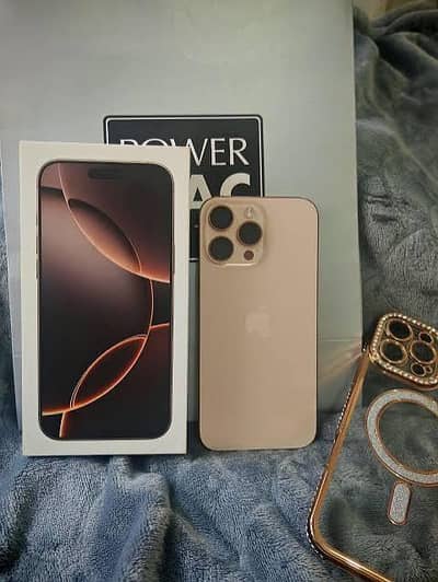 iphone 16 pro max mobile phone complete box