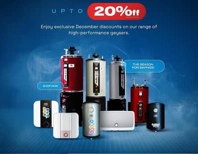 gayser/ Electric geyser/ gas gayser/ Electric plus gas gayser/ gayser
