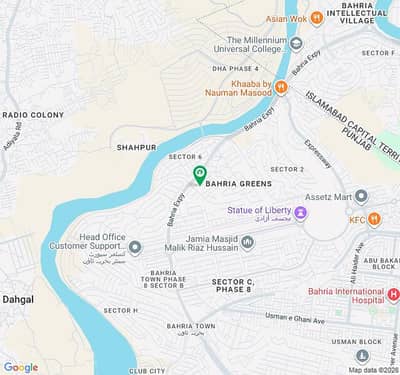 Investor Rate 10 Marla, Back Open, Plot For Sale in B Block, Phase 8, Bahria Town, Rawalpindi