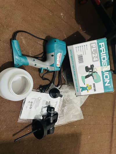 Electric spray machines imported