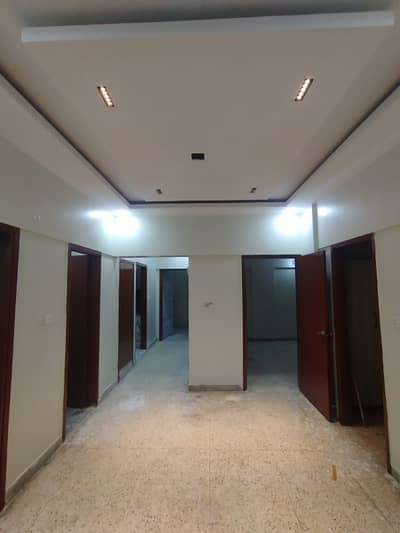 Newly Renovated Flat For Sale 1265 Square Feet, West Open Flat With Lift 24/7 &Car Parking In Federal B Area - Block 7 Karachi