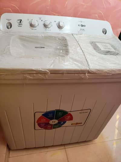 Semi automatic washing machine+dryer