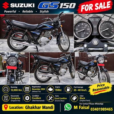 Suzuki GS 150 for sale