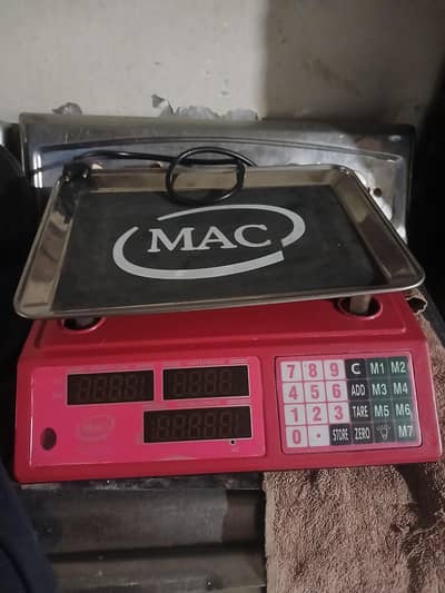 Digital weight machine