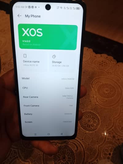 Infinix Note 30 8+8 16gb 256gb sale and exchange