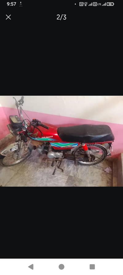 united 70cc model 2017 good condition