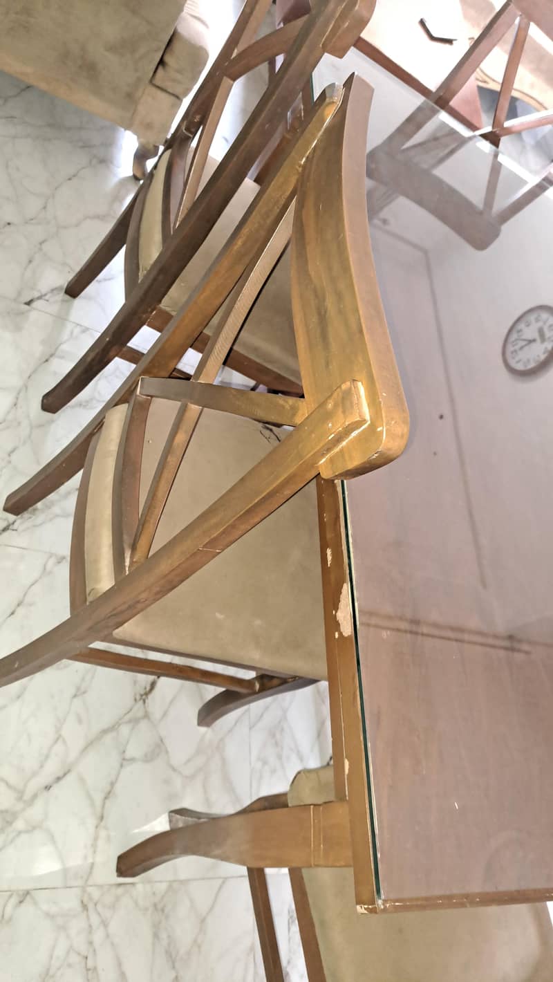 dinning table with chairs 2
