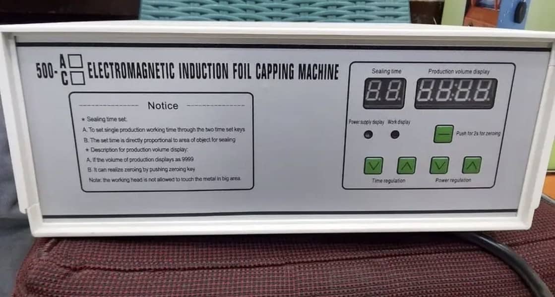 Electromagnetic induction foil capping machine 0