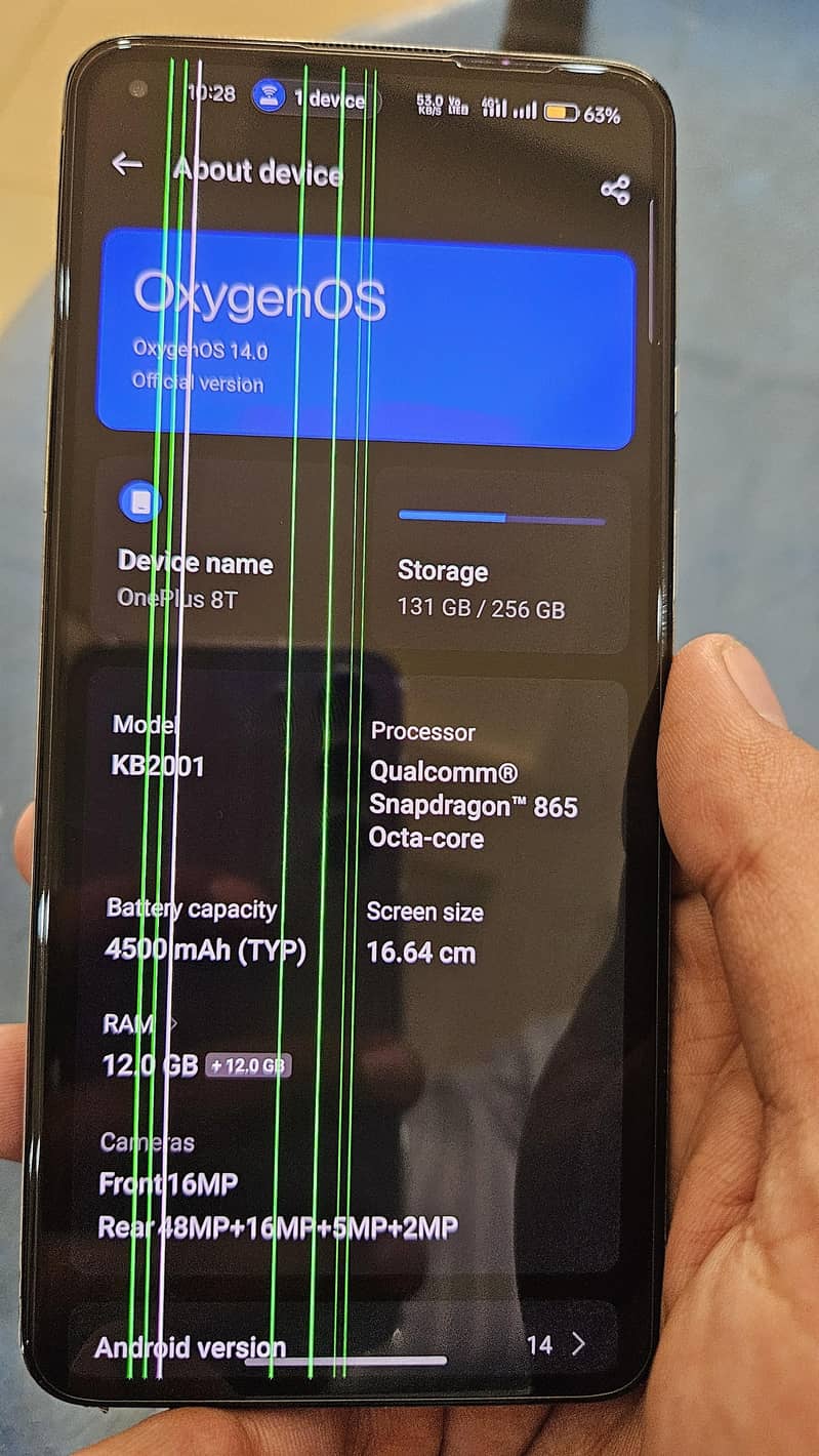 One Plus 8T 5