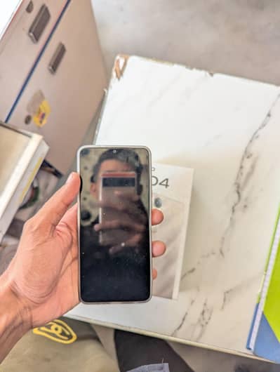 Vivo Y04 with box charger Good condition