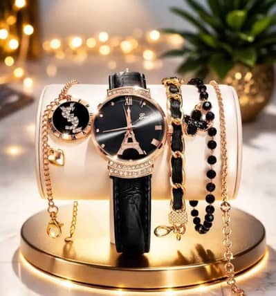 3 pic modern design gold plate artificial stone chain bracelet