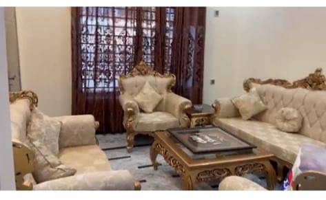 Sofa set/7 seater sofa/slidely used 0