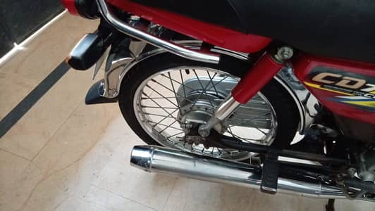 Honda CD 70 2021 Model | Red Color | 70cc | Rs 95,000
