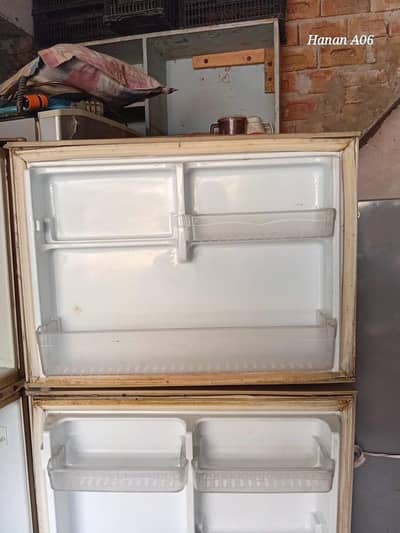 waves large midium size frige duble door