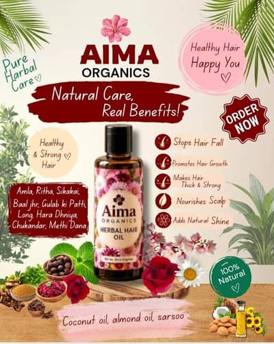 organic hair growth oil