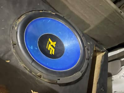 12 inches boofer with 4 chanal Amplifier