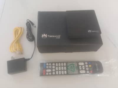 Transworld IPTV Box 4K - Complete Box with Remote