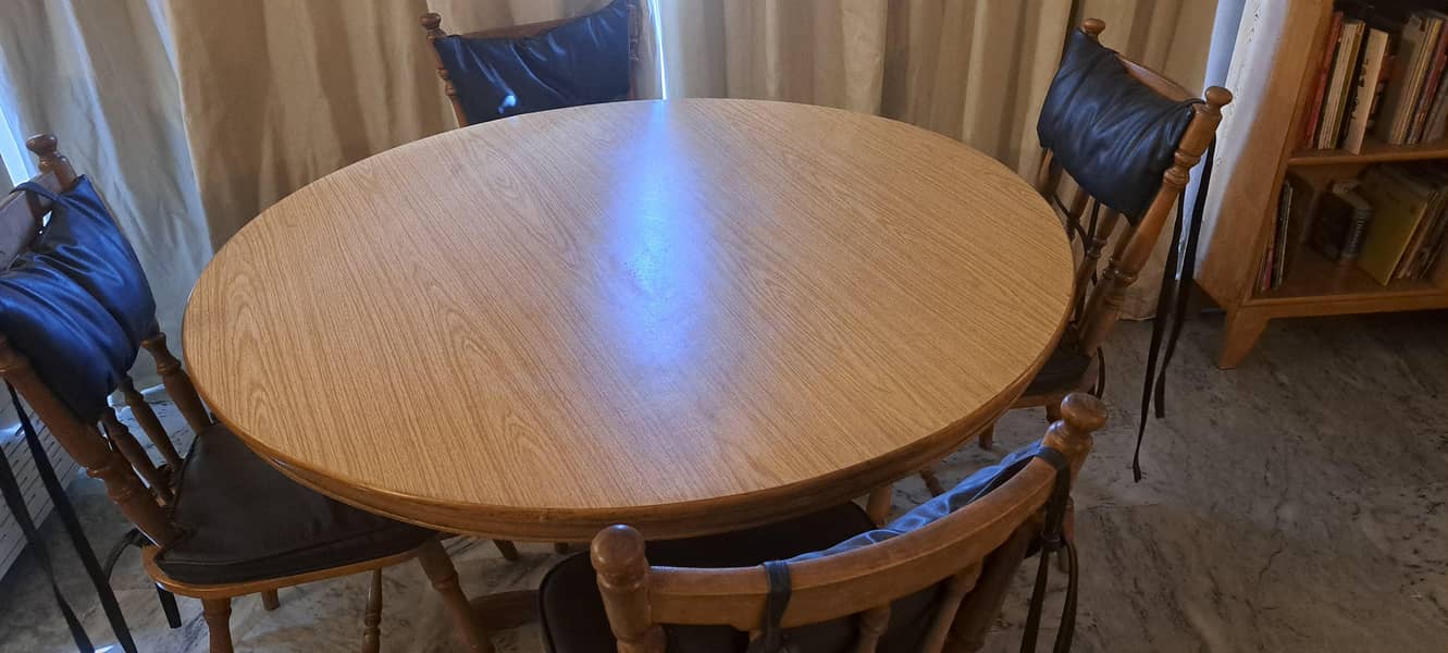 Dining table with chairs 0