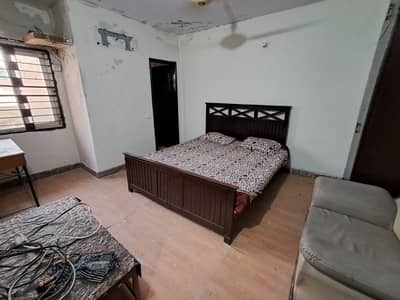 5 Marla semi furnished upper Portion is available for Rent H1 Blick Johar Town Near Canal Road Lahore