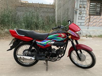 Honda 100 pridor 2018/19 model 100cc All oky Karachi Nber