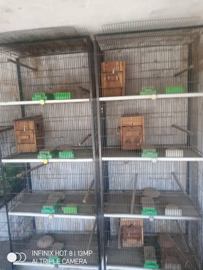 2.5 front 1.5 1.5   4 portion cage