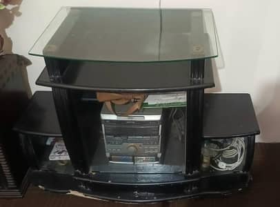 LED+audio system table