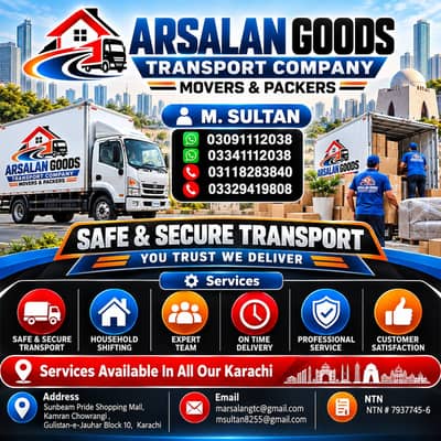 Goods transport | house shifting | Mover and packers | office shifting