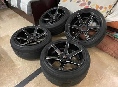 Emotion R Rims For sale With continental Tyres