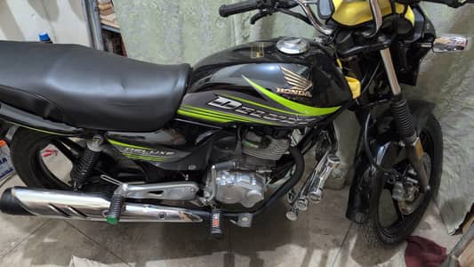 Honda 125 Deluxe 2013 Converted 2018 punjab Registered Original docs