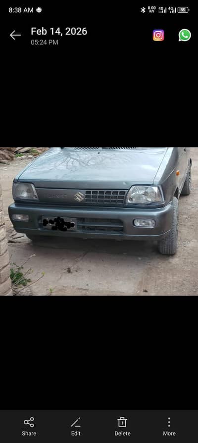 Suzuki Mehran VXR 2010