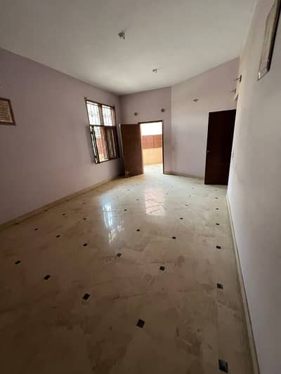 GROUND + 1 HOUSE FOR SALE in 11/A NORTH KARACHI 6 BED Attached, 2 DRAWING DINING 3 Feet Above Ferom Road Level, Same Plane Both Floors