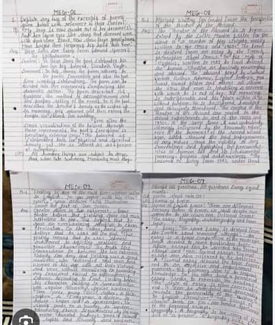 Handwriting Assignment, Typing And Data Entry job Available