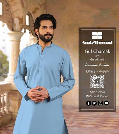 men. s . premium. silk suit blue unstiche & 8 buttons