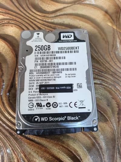 250gb SSD for Laptop