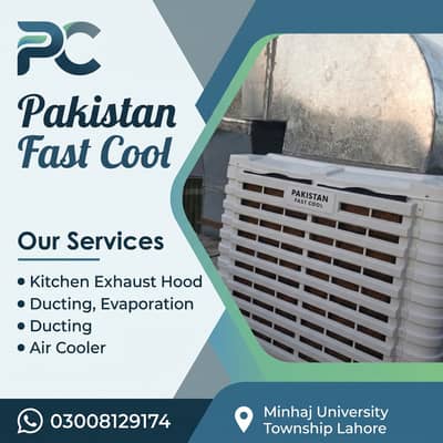 Kitchen Exhaust Hood/ Ducting/ Kitchen Ventilation System/ air cooler