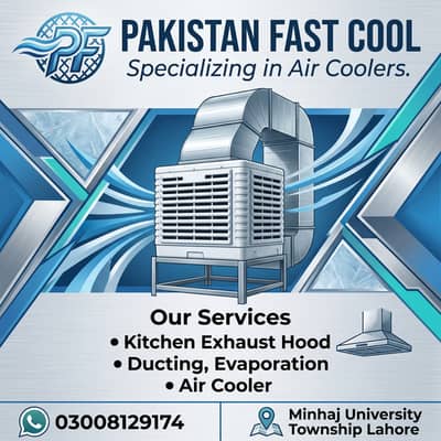 Evaporative air ductinng, kitchen exhaust hood, hood kitchen, hood