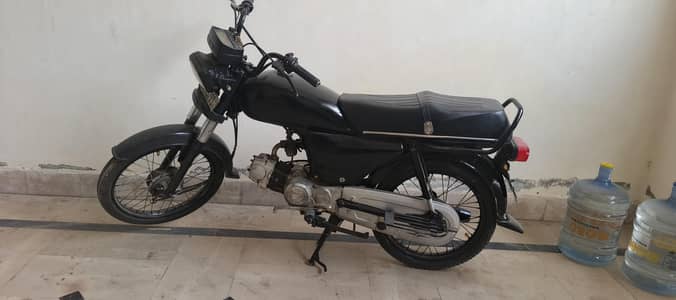 70cc bike black