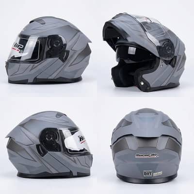 Super Air Helmet SP-912 Dual Visor DOT Approved