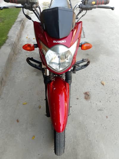 Suzuki GR 150 2021 Red - Ghar Ki Chali - Lahore