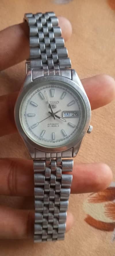 Seiko 5 automatic watch